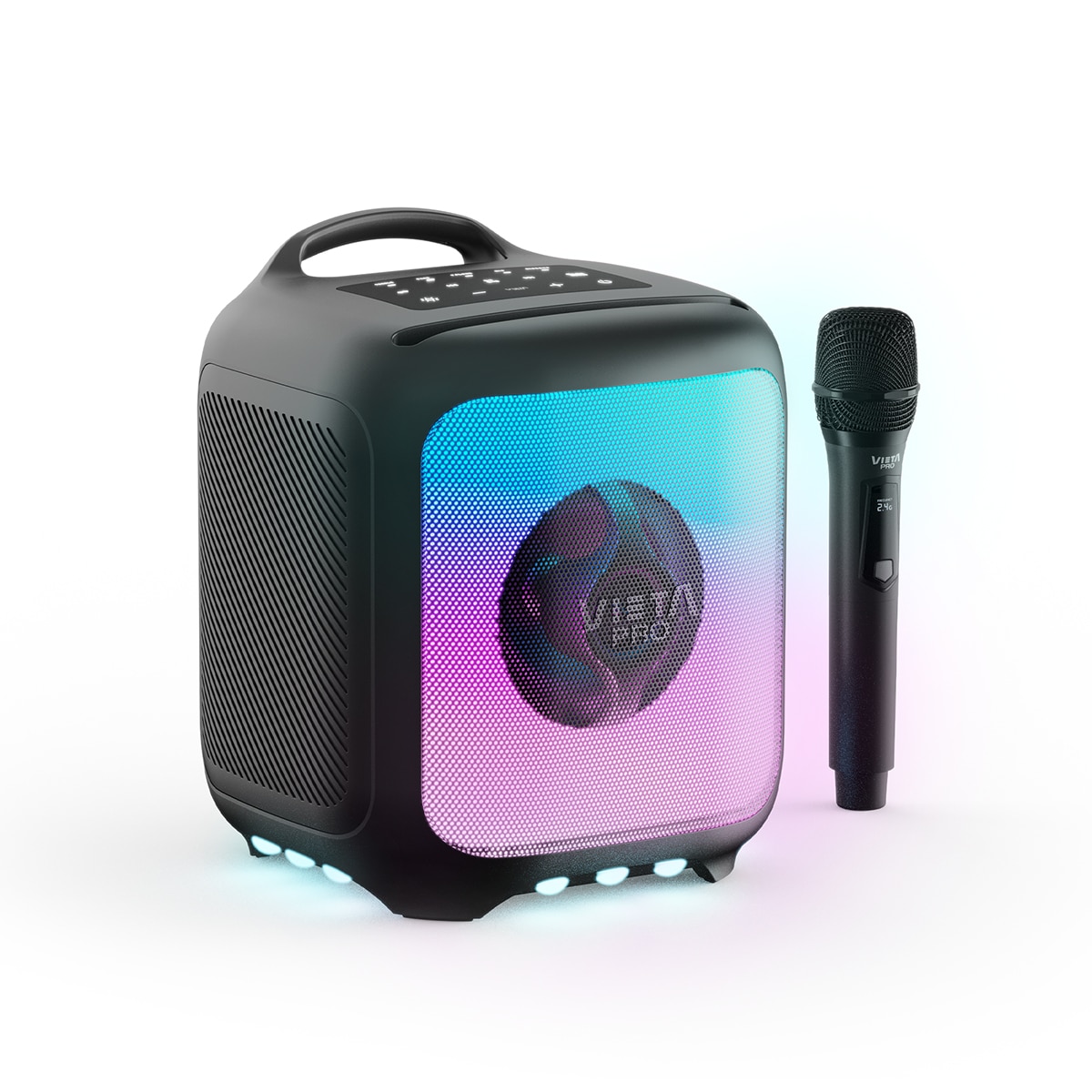 Altavoz portátil Vieta Pro Party 55, 100W, Bluetotoh 5.3 Negro-2