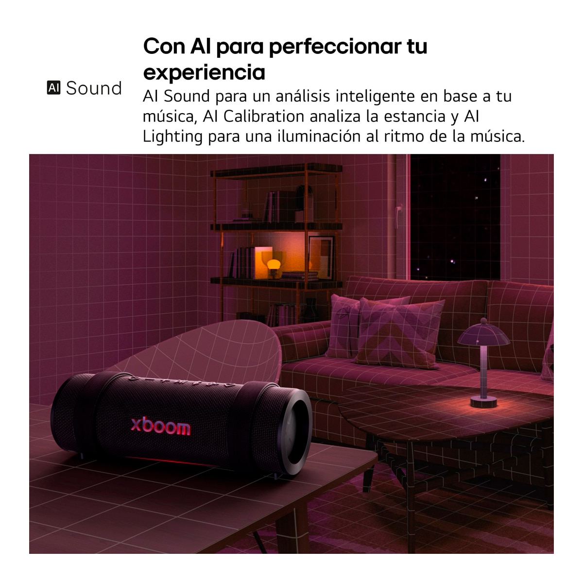 Altavoz portátil LG xboom Grab, 30W, Bluetooth 5.3 Miracast, hasta 20h. batería, resistencia militar, IP67, Negro Negro-10