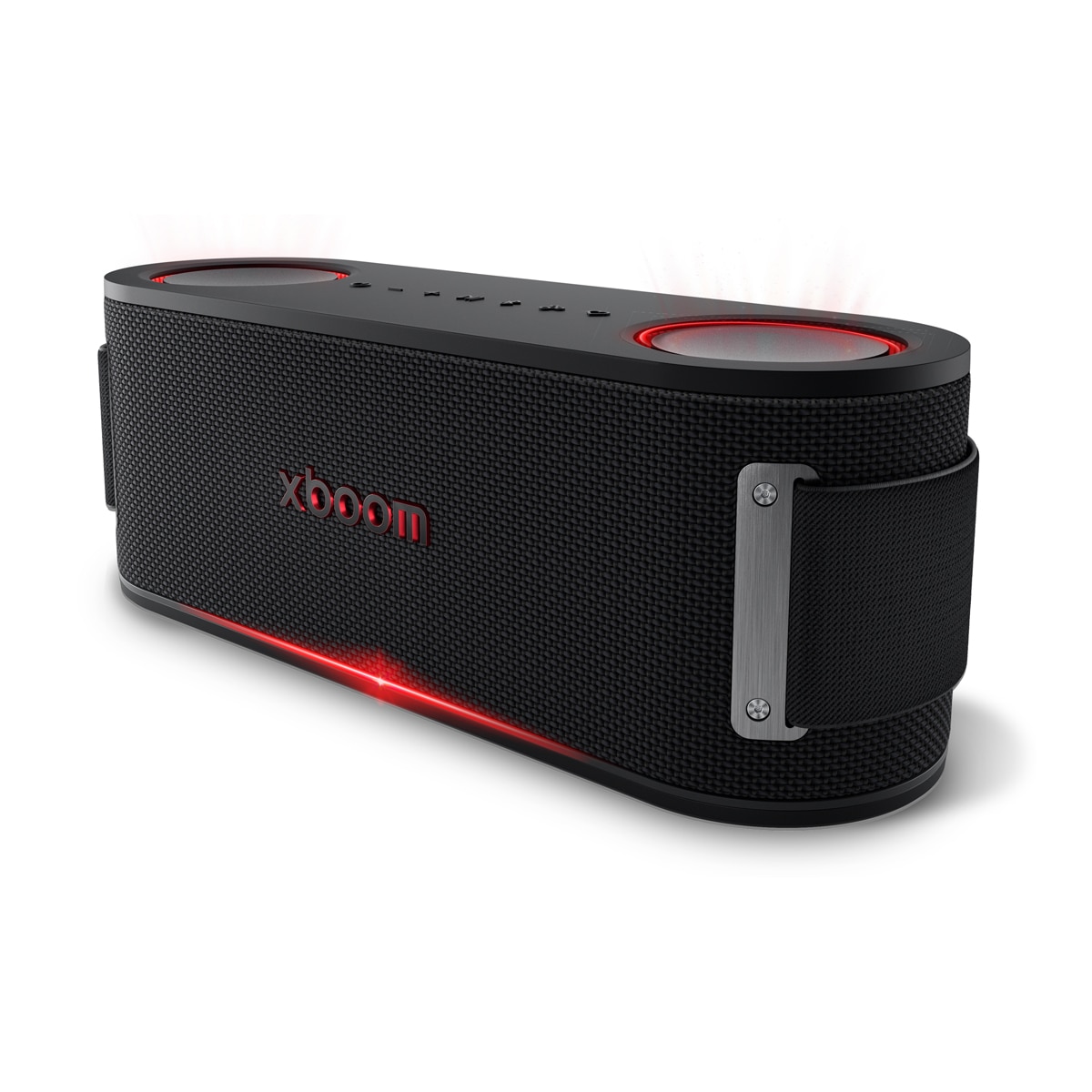 Imagen 0 de Altavoz portátil LG xboom Bounce, 40W, Bluetooth 5.3 Miracast, hasta 30h batería, resistencia militar, IP67, Negro