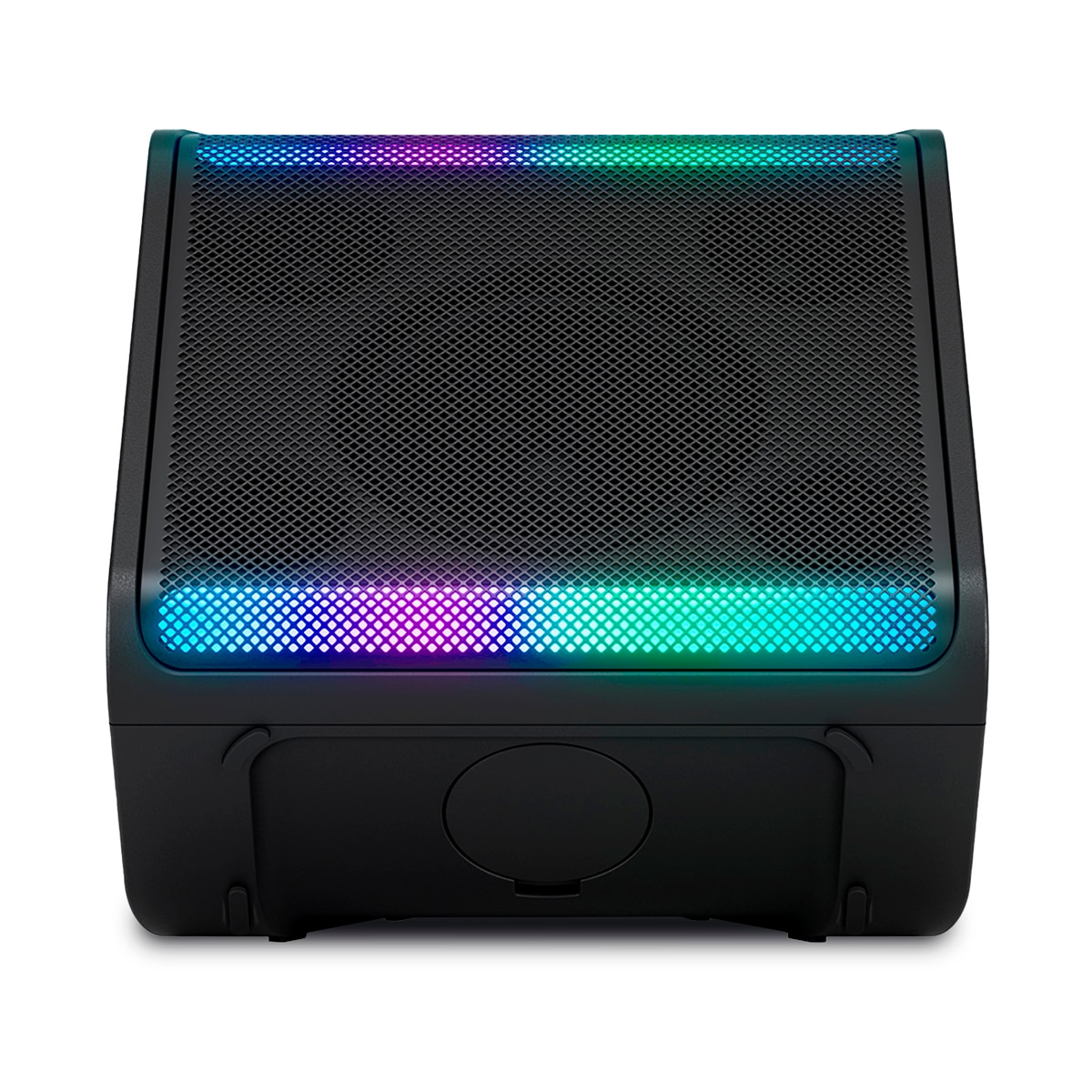 Altavoz gran potencia LG xboom Stage 301, 120W, Bluetooth 5.3 Miracast, hasta 12h batería intercambiable, karaoke, luces LED, para fiestas Negro-4