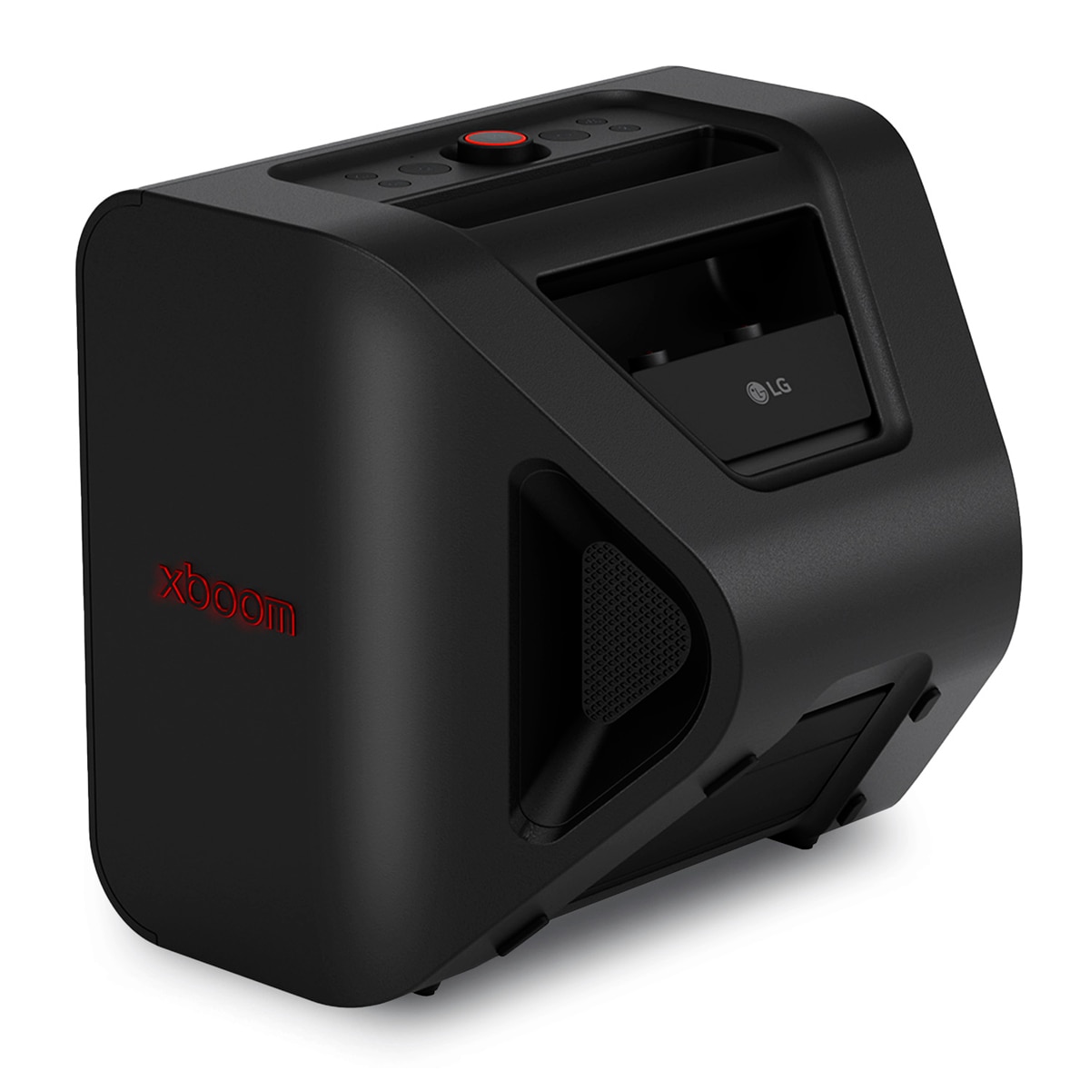 Altavoz gran potencia LG xboom Stage 301, 120W, Bluetooth 5.3 Miracast, hasta 12h batería intercambiable, karaoke, luces LED, para fiestas Negro-12