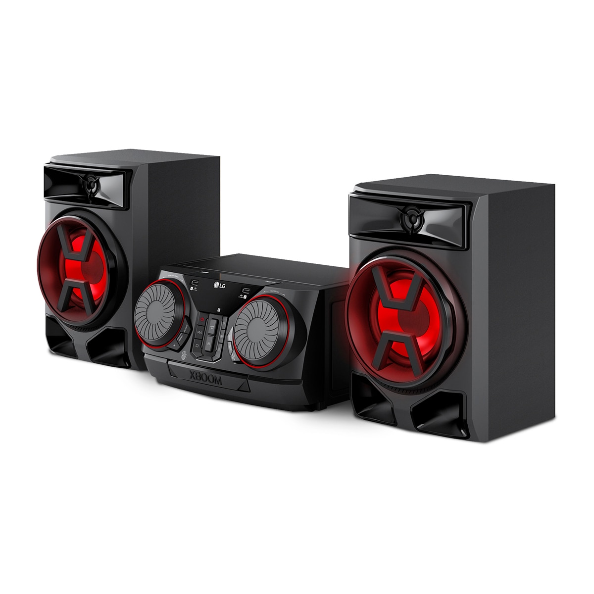 Imagen 0 de Equipo Hi-Fi gran potencia LG xboom CK43N, 300W, para fiestas, Bluetooth, Radio FM