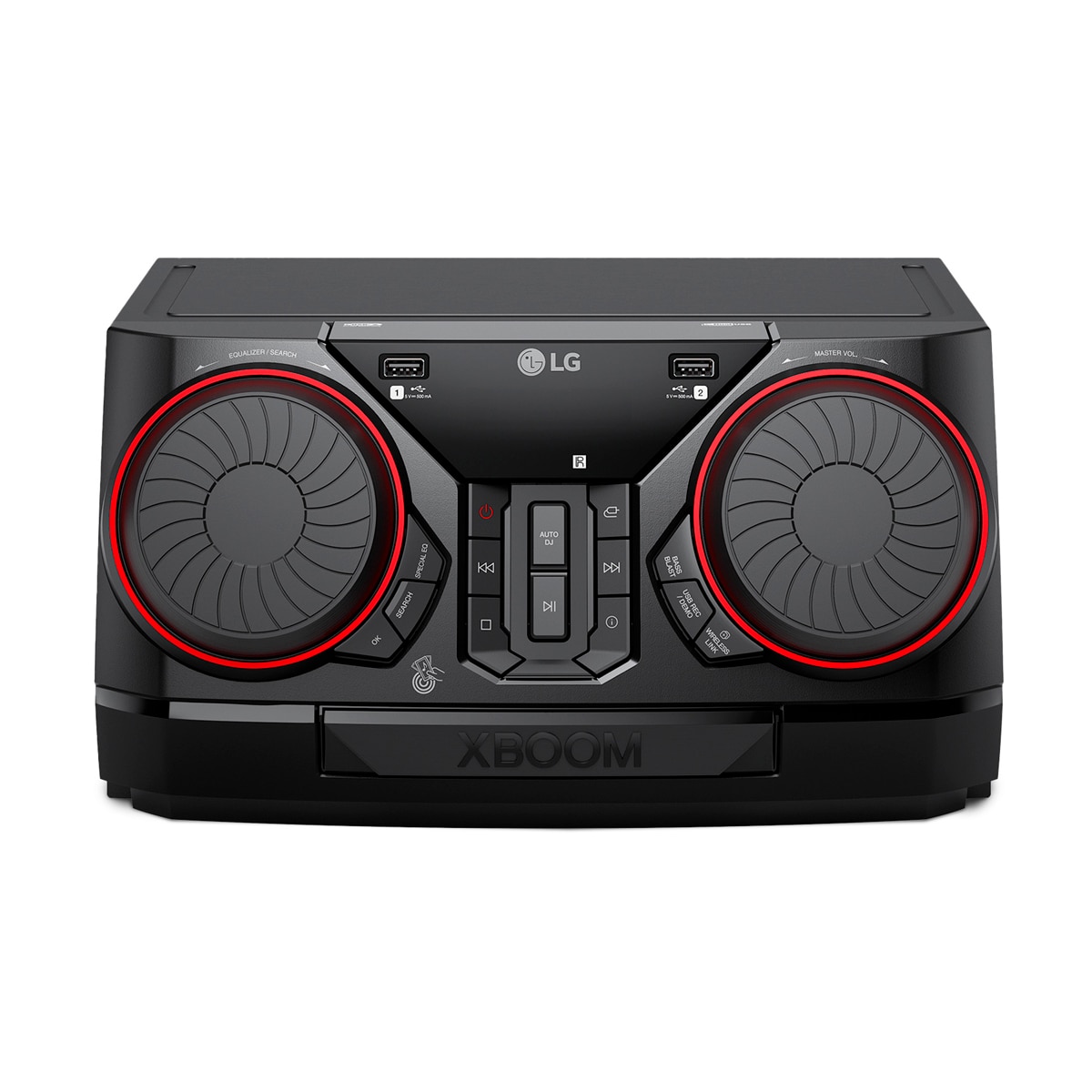 Equipo Hi-Fi gran potencia LG xboom CK43N, 300W, para fiestas, Bluetooth, Radio FM Negro-5