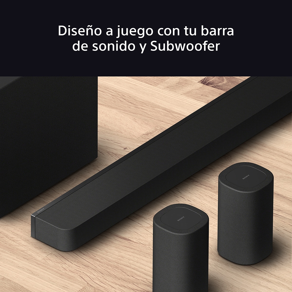Altavoces traseros inalámbricos BRAVIA Theatre Rear 8. Sonido envolvente mejorado Mapping 360 compatible IMAX ENHANCED. Fácil manejo y control. Negro-4