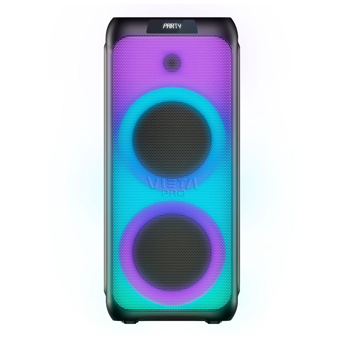 Altavoz portátil Vieta Pro Party 110, 150W, hasta 10 h de batería, Bluetooth 5.3, luces LED, Auracast y micrófono Negro-2