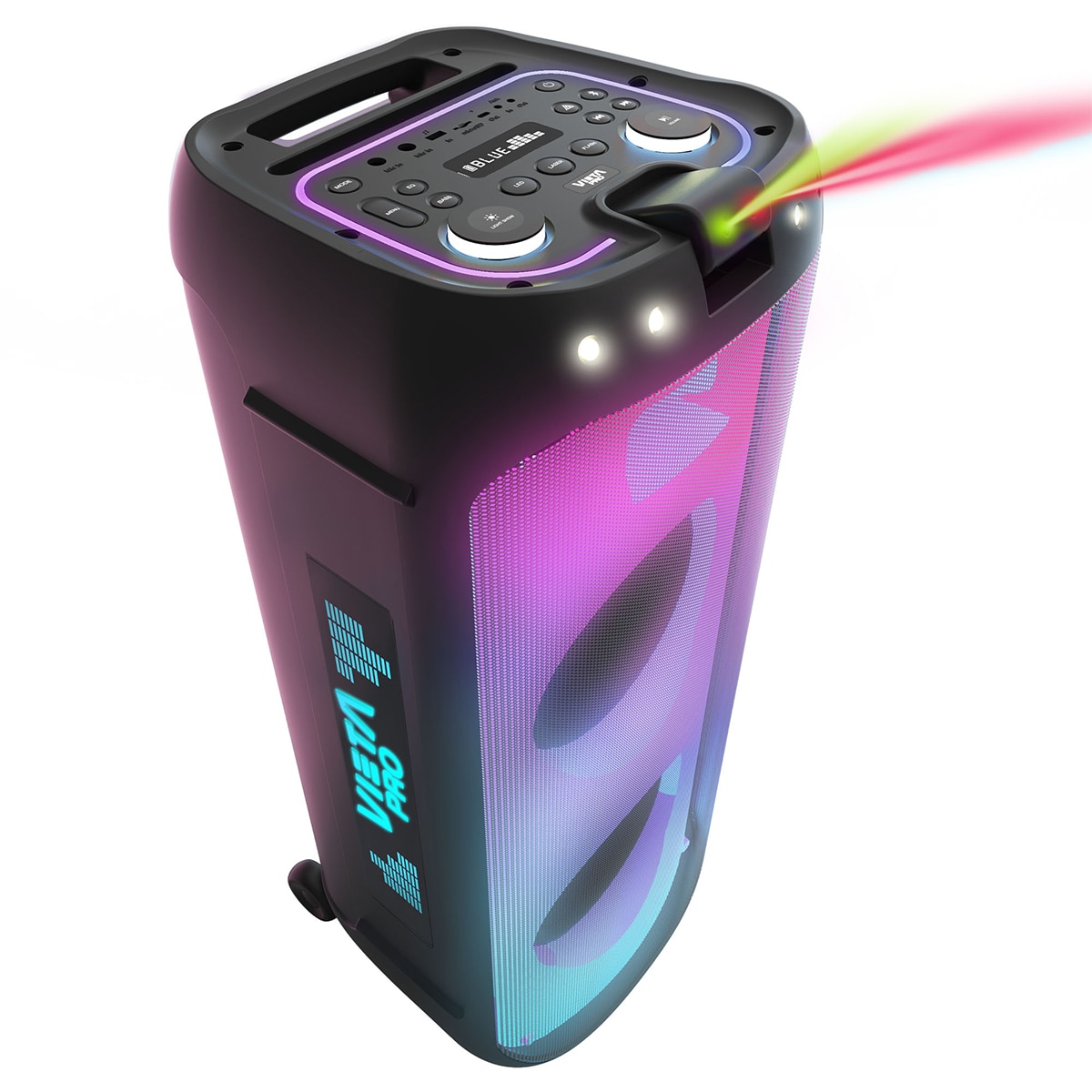 Altavoz gran potencia Vieta Pro Vieta Pro Party 330, 850W, luces RGB + láser, Bluetooth, Auracast y ecualizador Negro-2