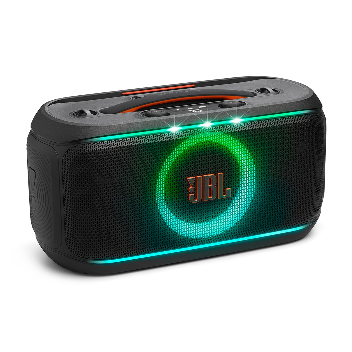 Altavoz gran potencia JBL Partybox On the Go 2, hasta 15h de reproducción, 100W, IPX4 Negro-3