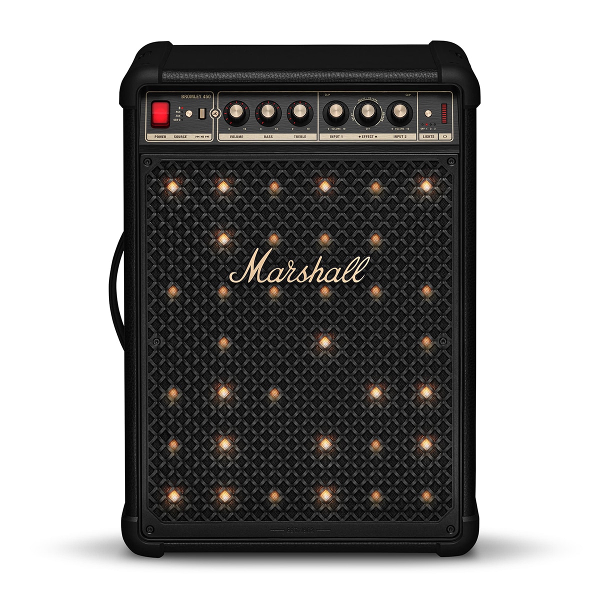 Marshall - Altavoz gran potencia Marshall Bromley 450 Negro & Latón.