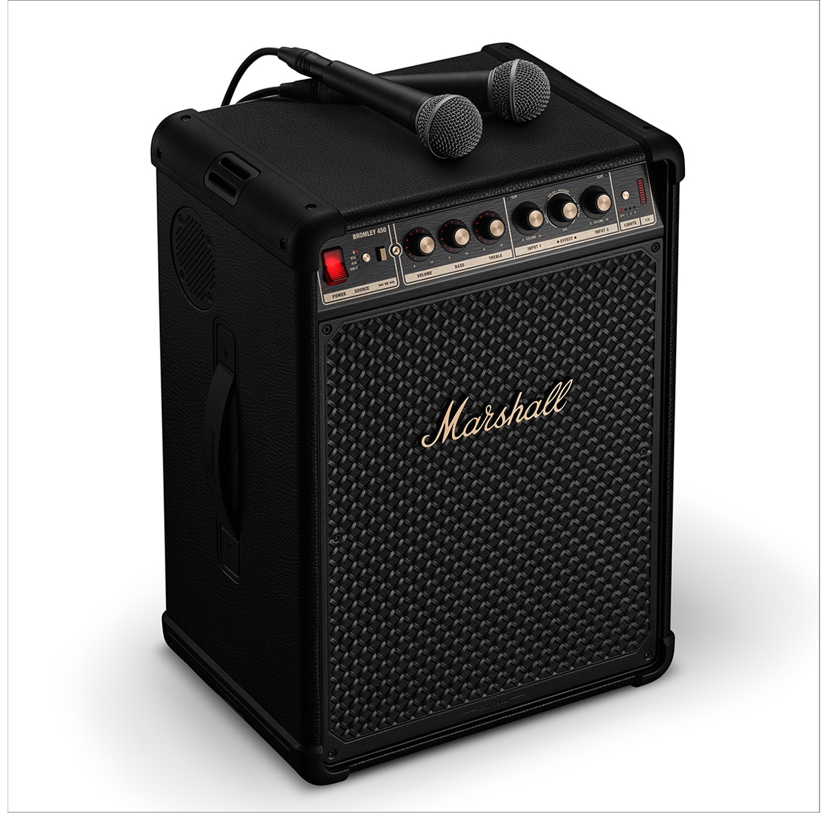 Altavoz gran potencia Marshall Bromley 450 Negro & Latón - Negro Negro-9
