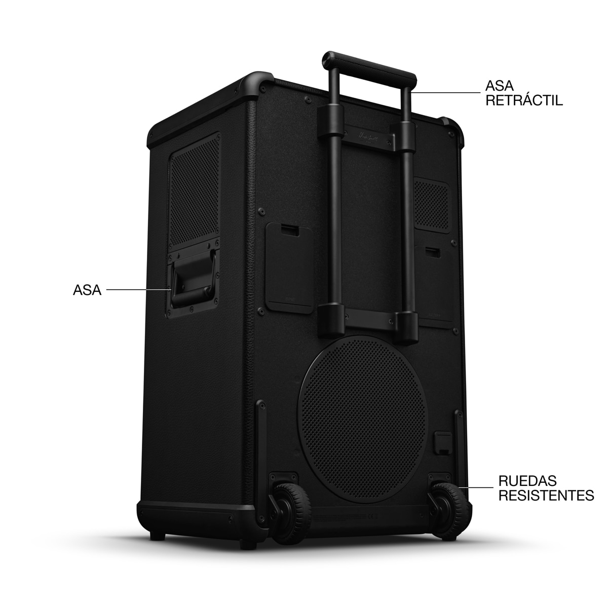 Altavoz gran potencia Marshall Bromley 750 Negro & Latón Negro-8