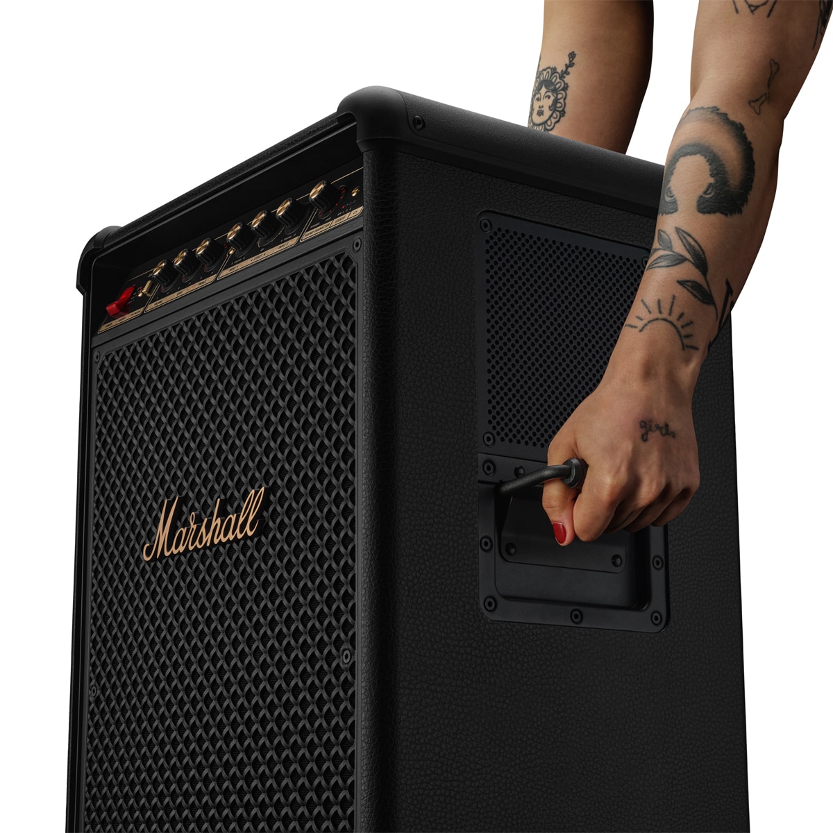 Altavoz gran potencia Marshall Bromley 750 Negro & Latón Negro-9