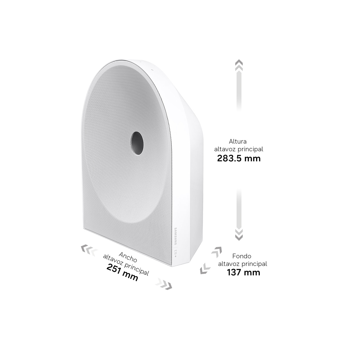 Altavoz Samsung 2026 HW-LS51H Dolby Atmos Q-Symphony Wi-Fi Blanco-2