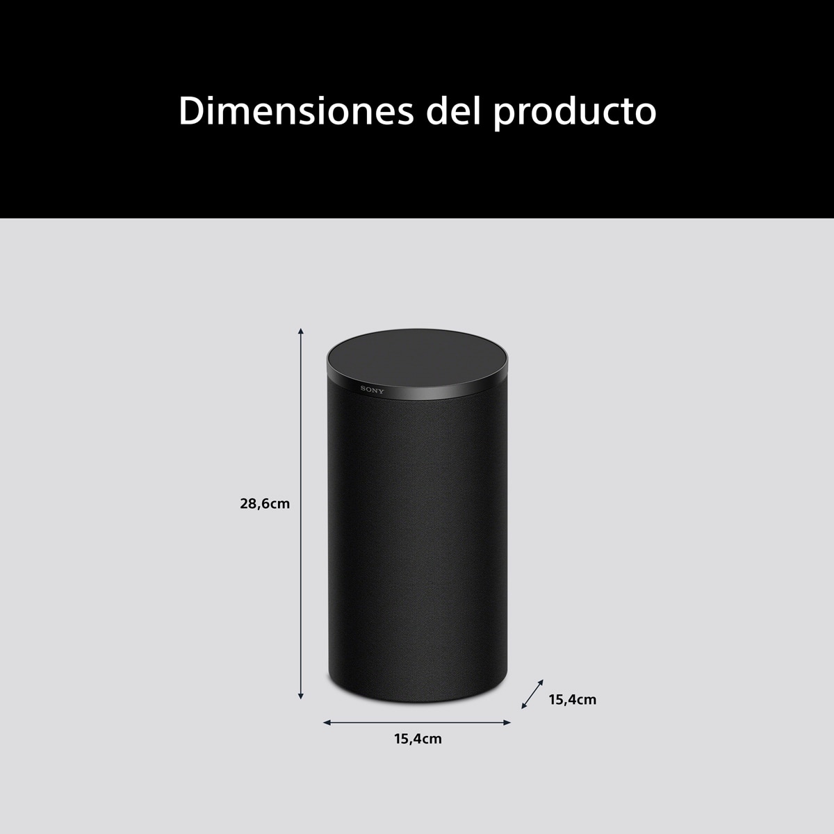 Altavoces traseros inalámbricos Sony BRAVIA Theatre Rear 9, sonido envolvente, Dolby Atmos, DTS X Negro-4