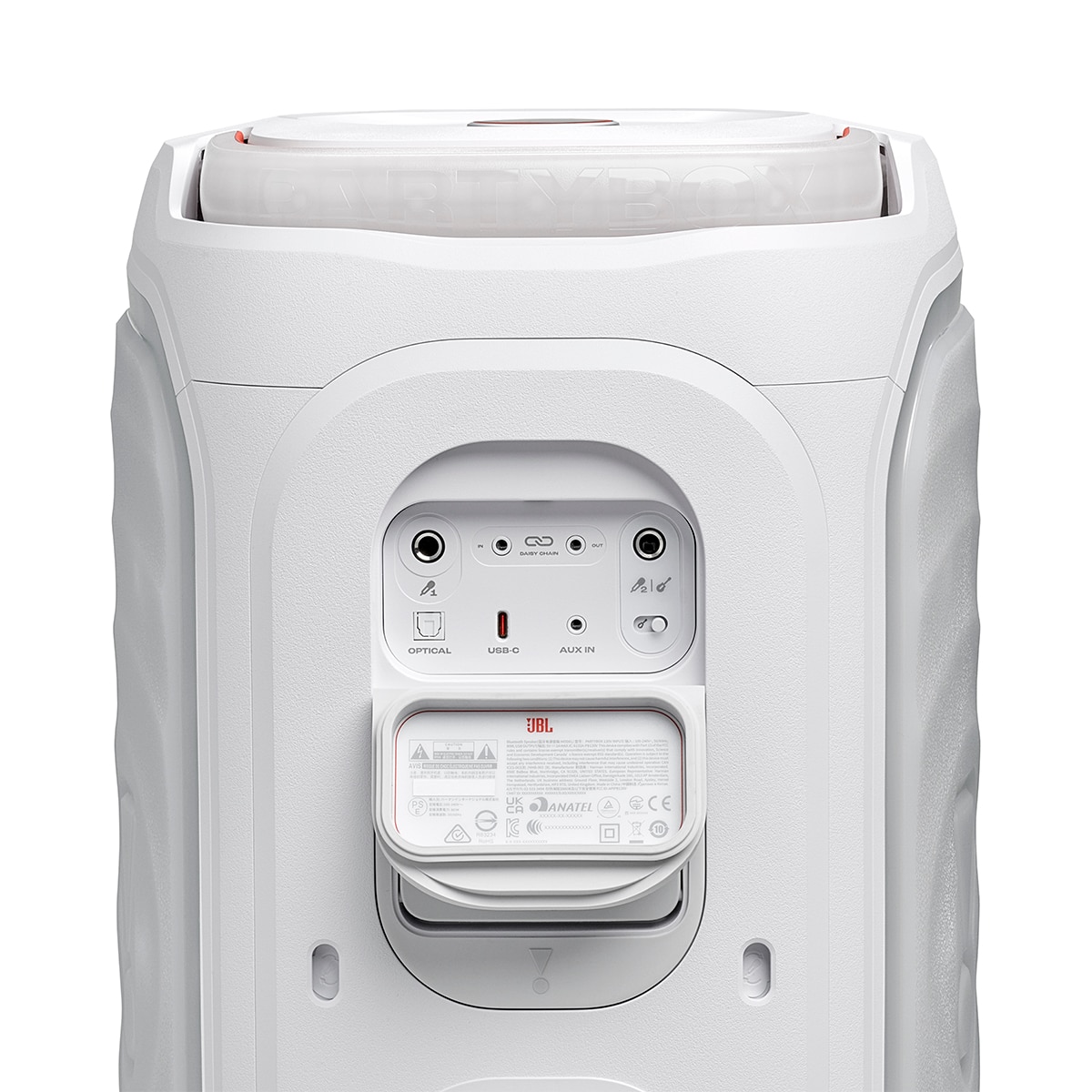 Coluna High-Power JBL PartyBox 130 200W RMS Branco-9