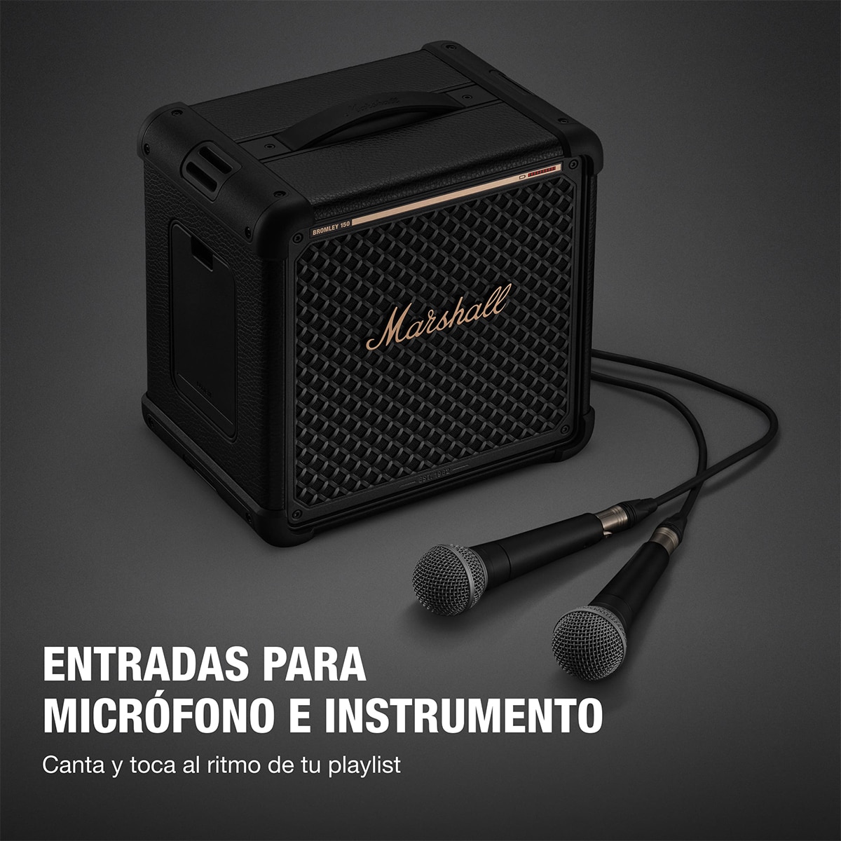 Altavoz de gran potencia Marshall Bromley 150 - Negro Negro-5