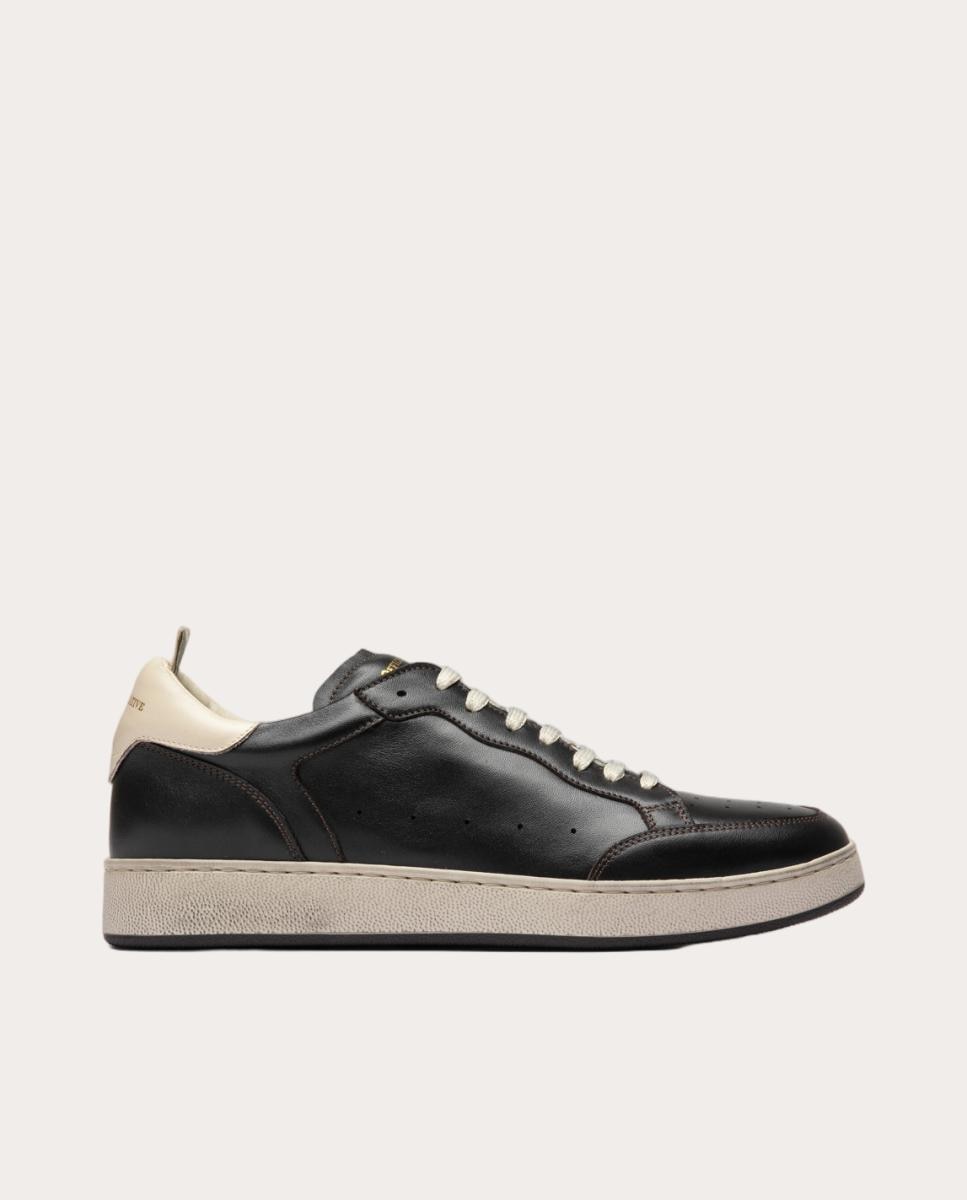 Imagen 1 de Zapatillas Answer 001 de piel Marrón oscuro