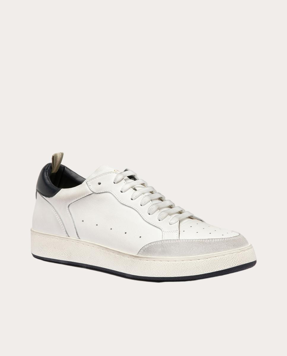 Imagen 4 de Zapatillas Answer 001 de piel - Blanco Blanco