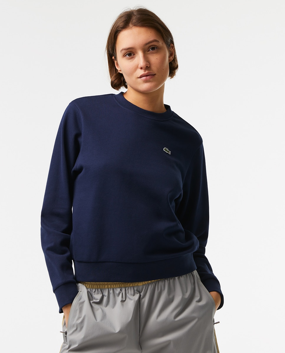Imagem 0 de Sweatshirt Básica com Decote Redondo