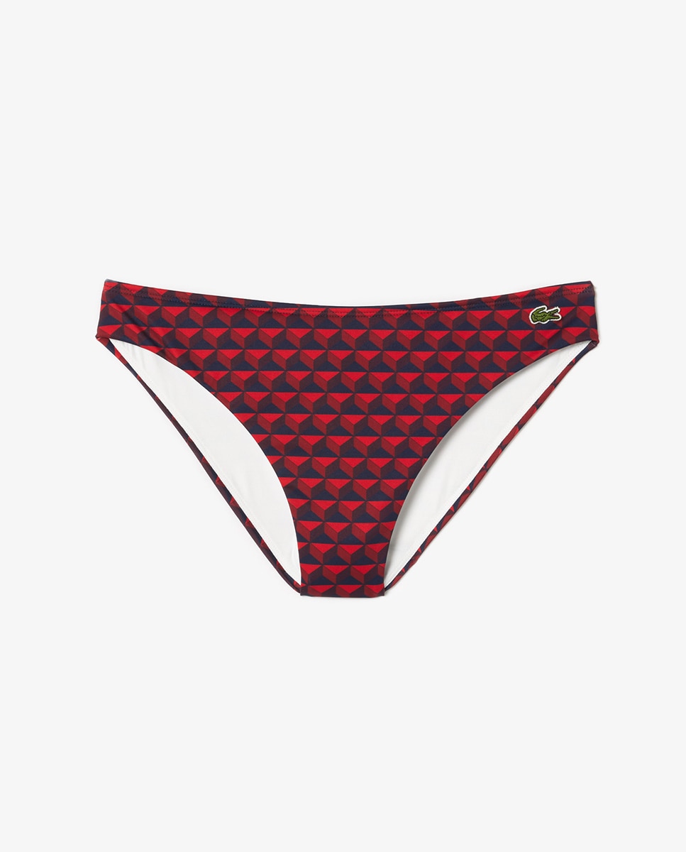 Cueca de Banho com Estampado de Robert George Azul-3