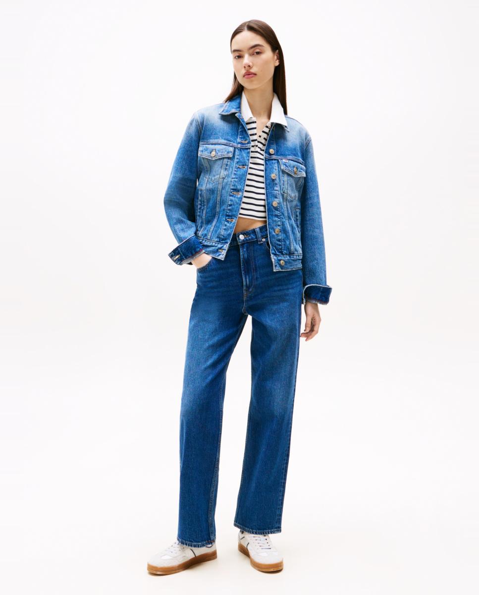 Imagem 0 de Jeans Layla Slim Straight Fit com Cintura Subida