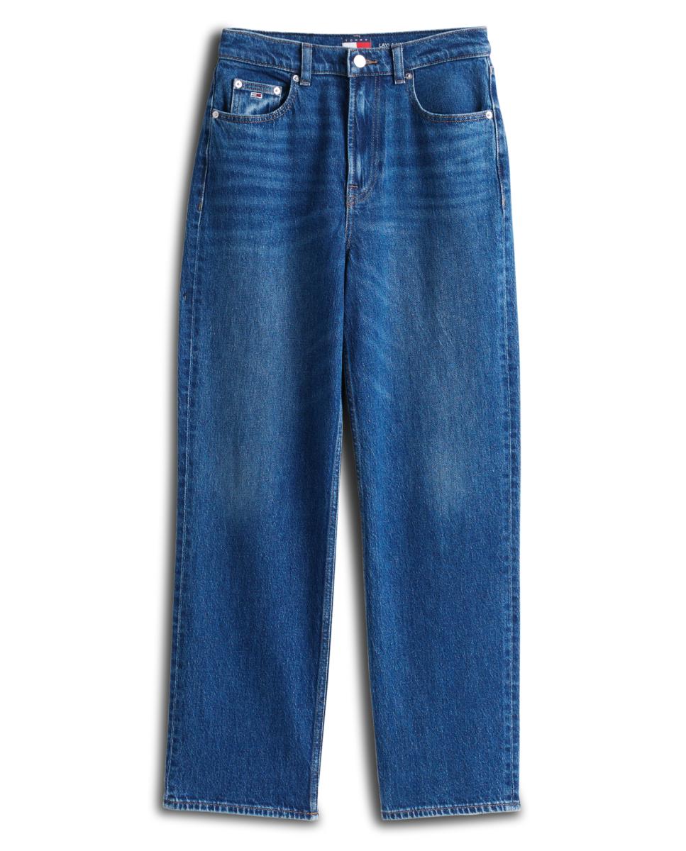 Jeans Layla Slim Straight Fit com Cintura Subida Azul-índigo-8