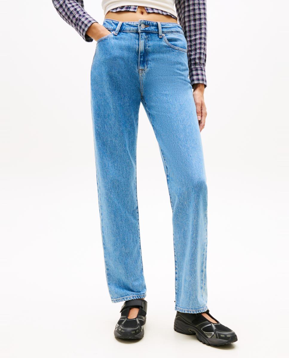Jeans Kira Slim Straight Fit Azul-claro-2