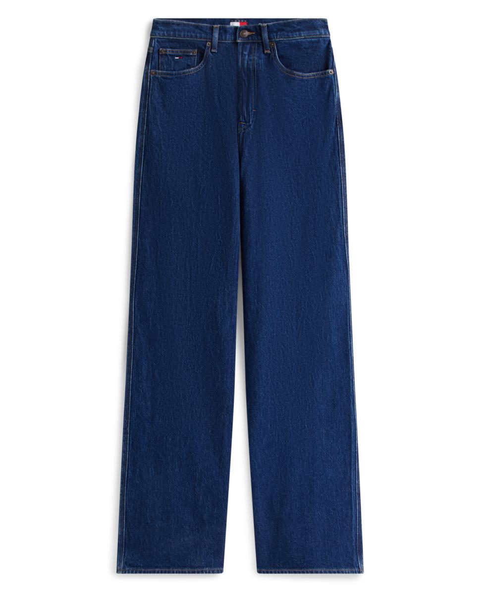 Jeans Claire Wide Fit de Cintura Subida Azul-5