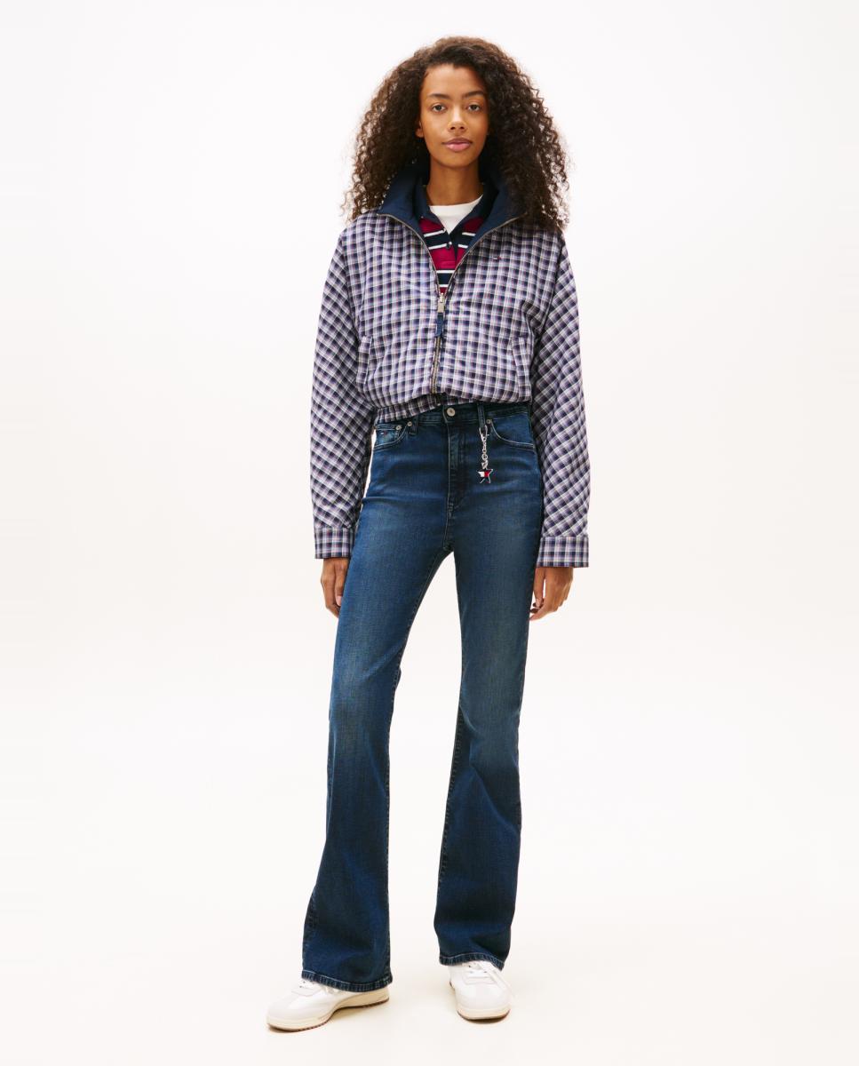 Imagem 0 de Jeans Sylvia Flare Fit de Cintura Subida