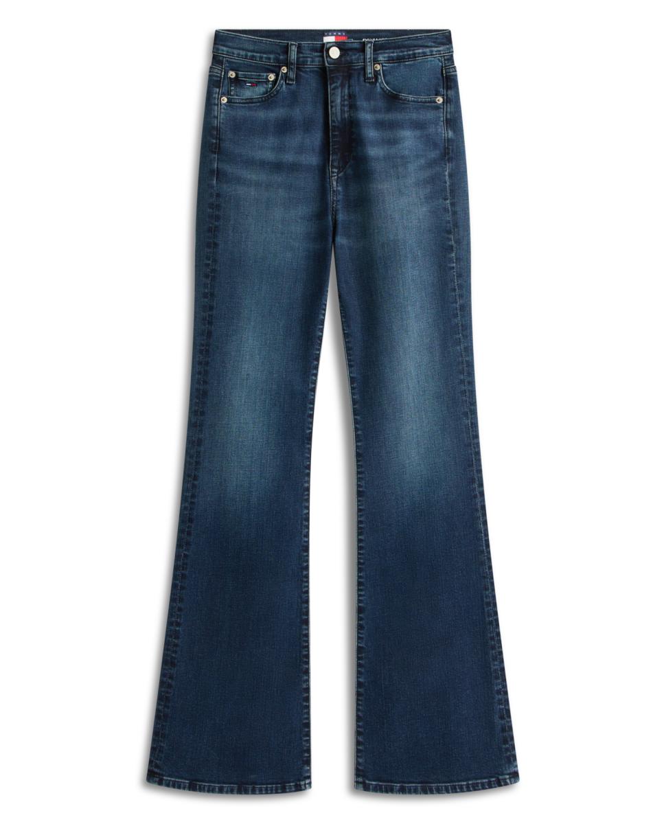 Jeans Sylvia Flare Fit de Cintura Subida Azul-5