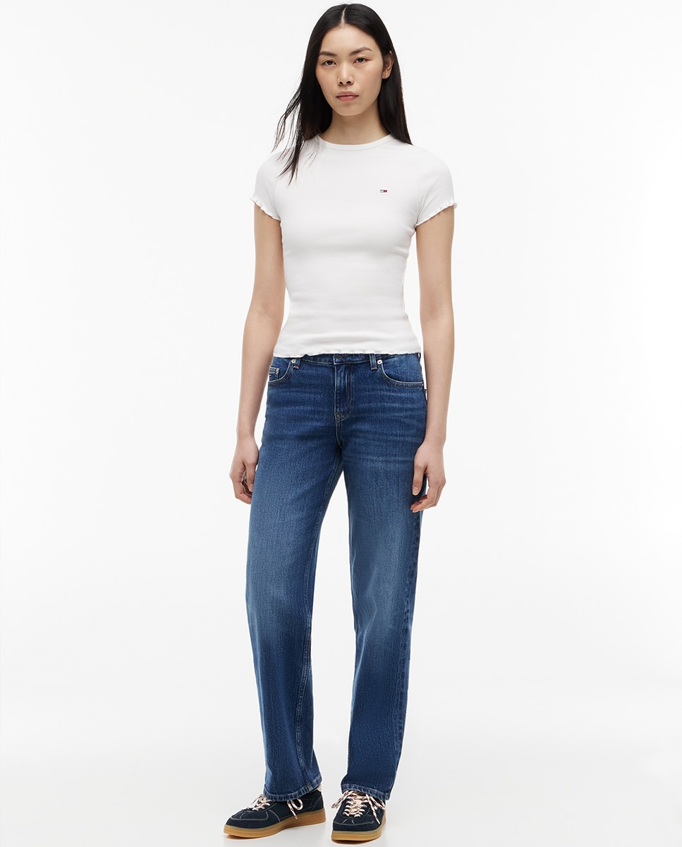 Imagem 0 de Jeans Straight Sophie de Cintura Baixa