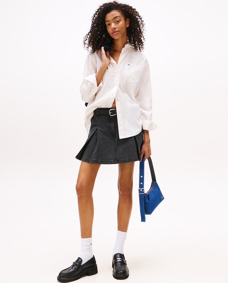 Camisa de Manga Comprida Relaxed Fit Cru-3