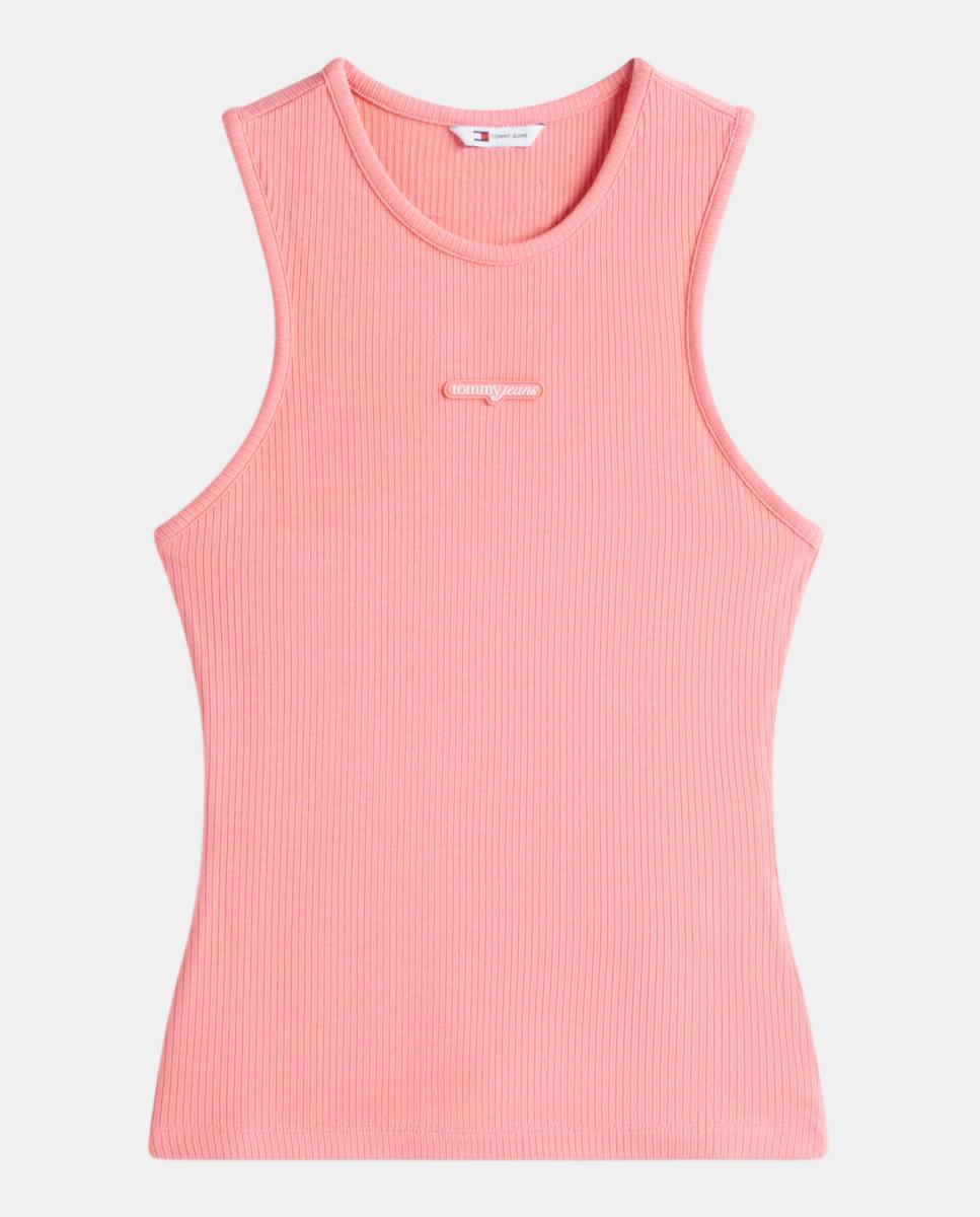 Top Tank Slim Fit Rosa-4