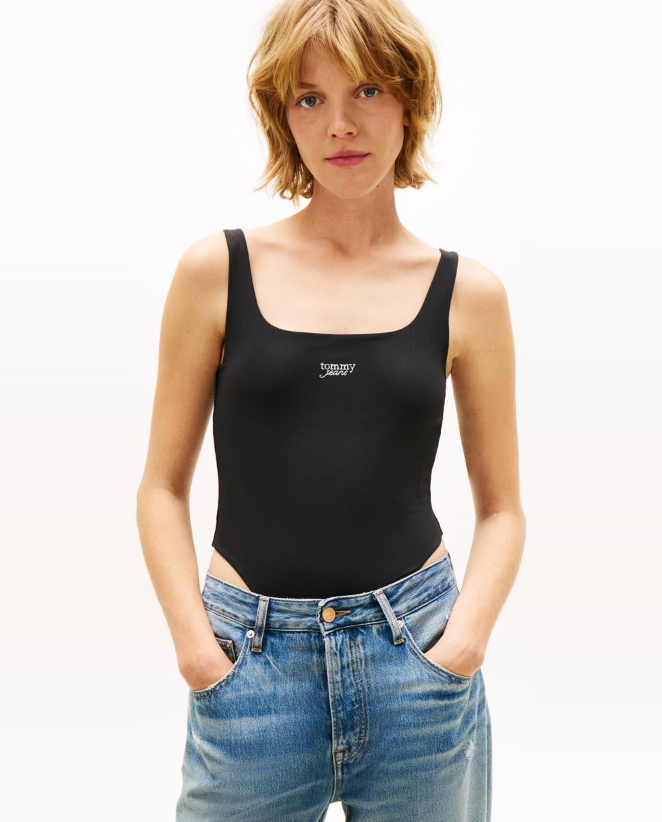 Tommy Jeans - Body tank top de mujer Tommy Jeans.
