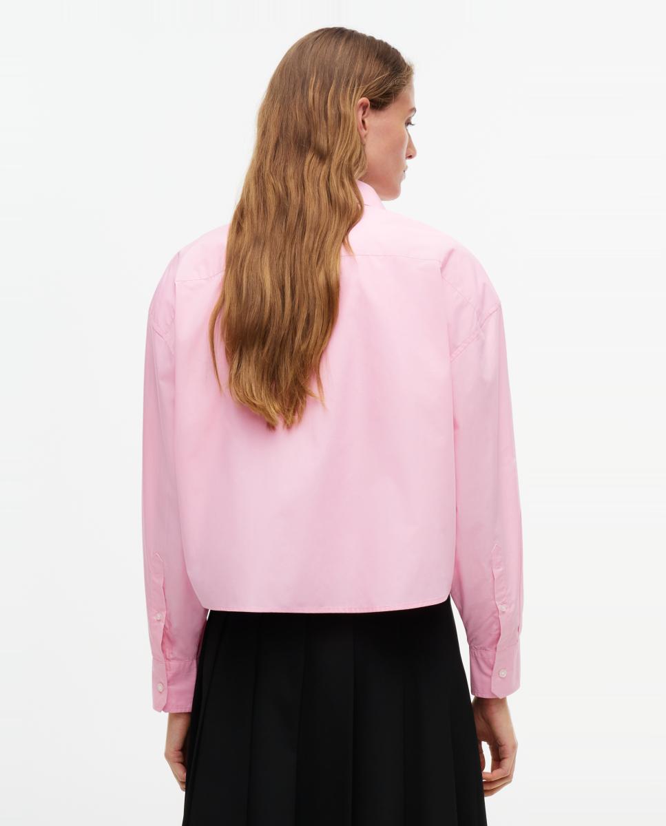 Camisa cropped de Tommy Jeans - Rosa claro Rosa claro-2