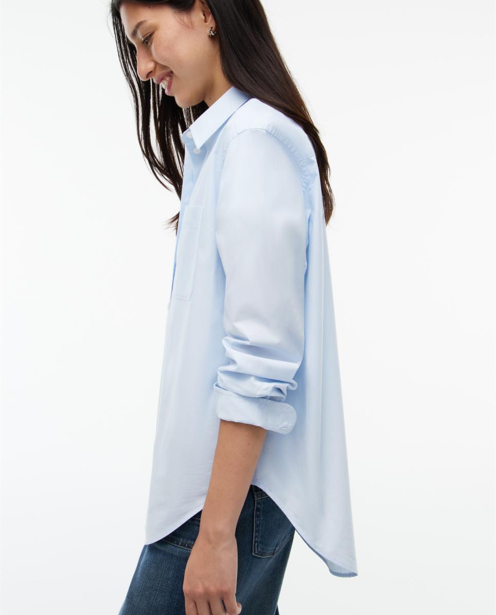 Camisa de corte relajado de Tommy Jeans - Azul claro Azul claro-3