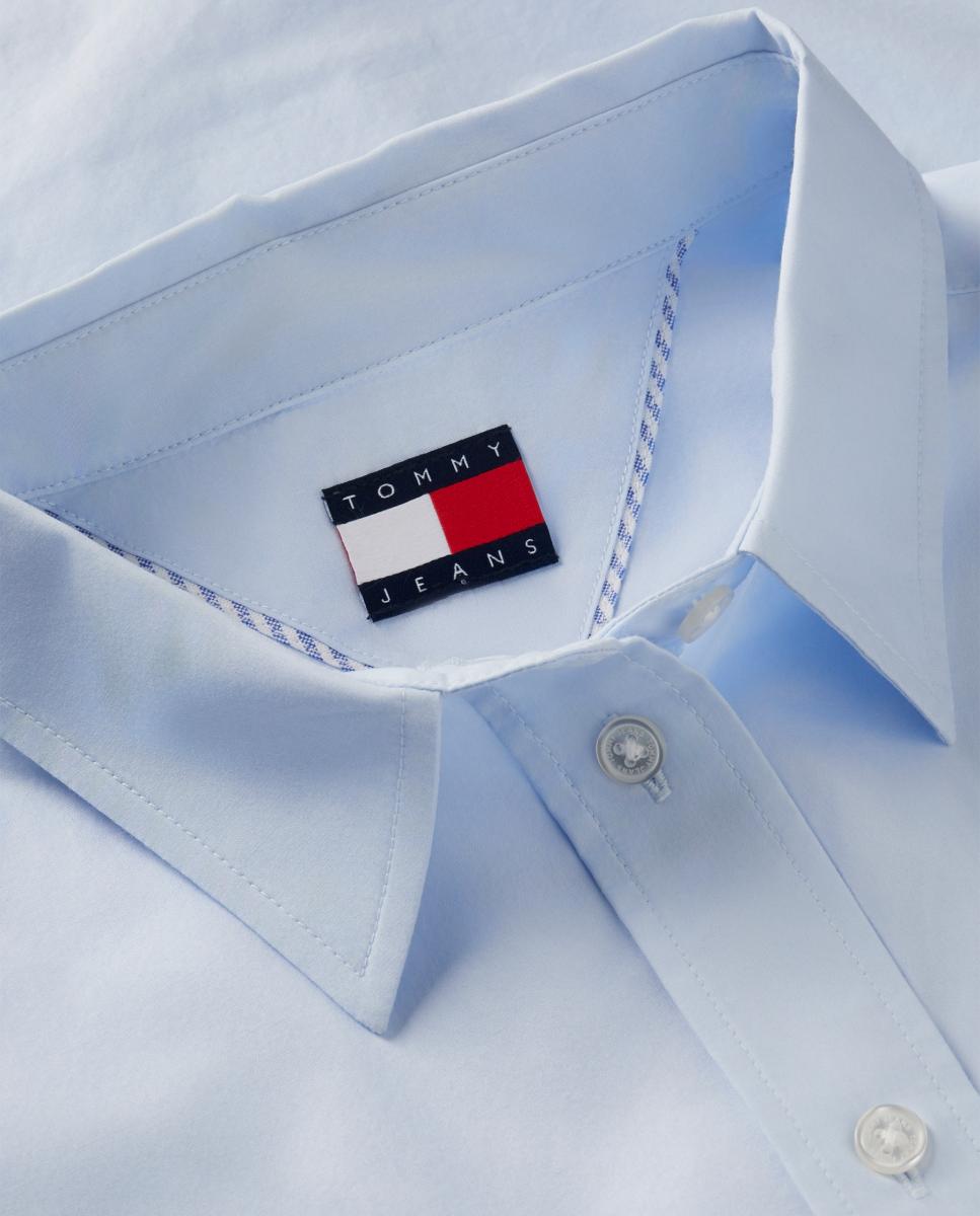Camisa de corte relajado de Tommy Jeans - Azul claro Azul claro-7