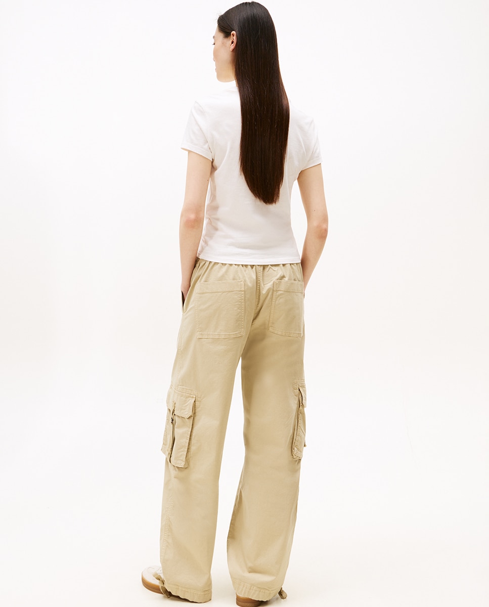 T-shirt Slim Fit com Manga Curta Cru-2