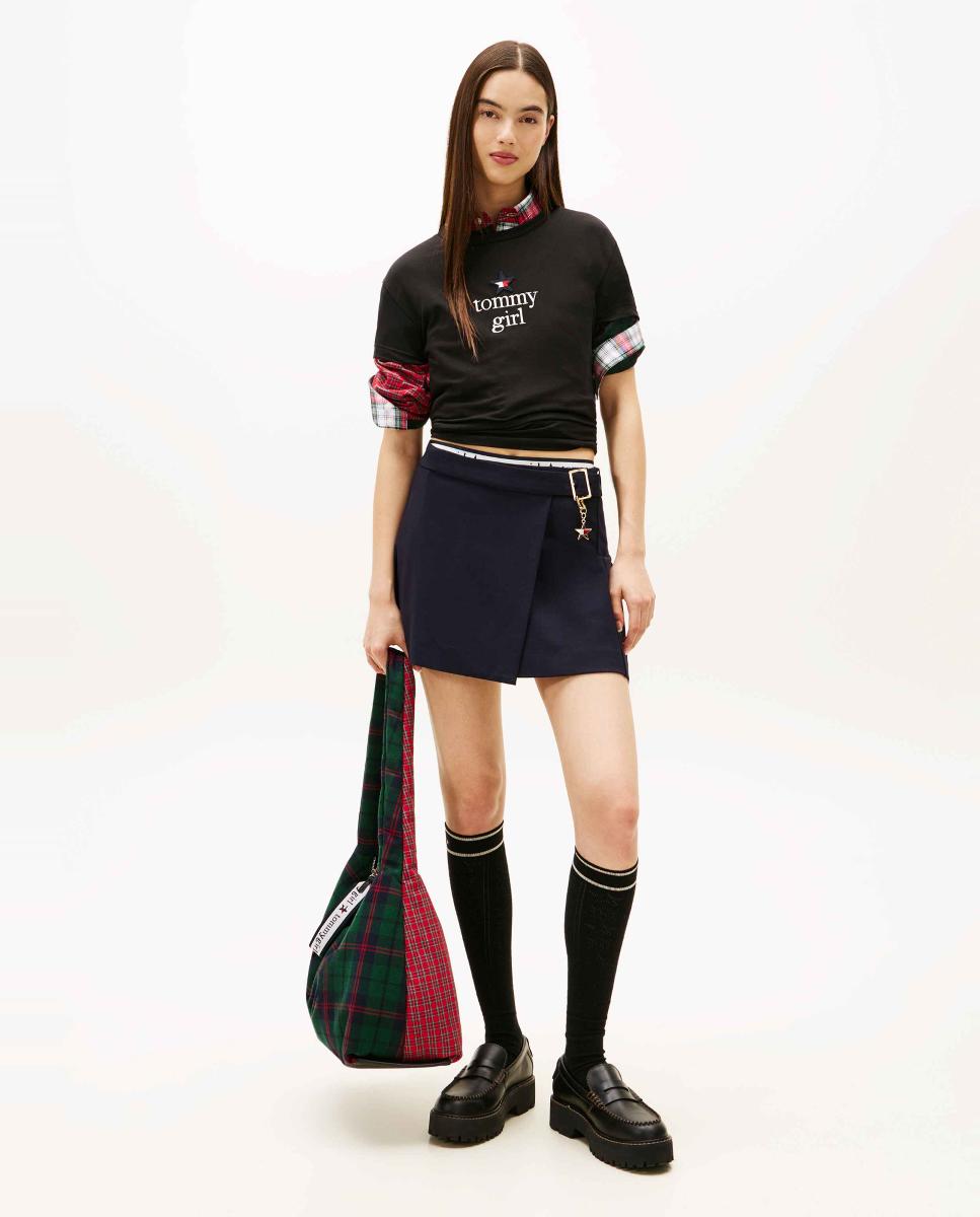T-shirt Cápsula Exclusiva Tommy Girl Preto-6