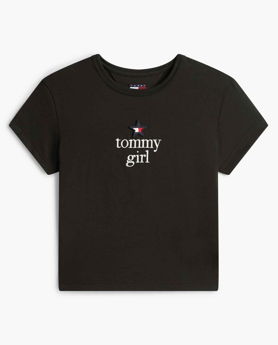 T-shirt Cápsula Exclusiva Tommy Girl Preto-5