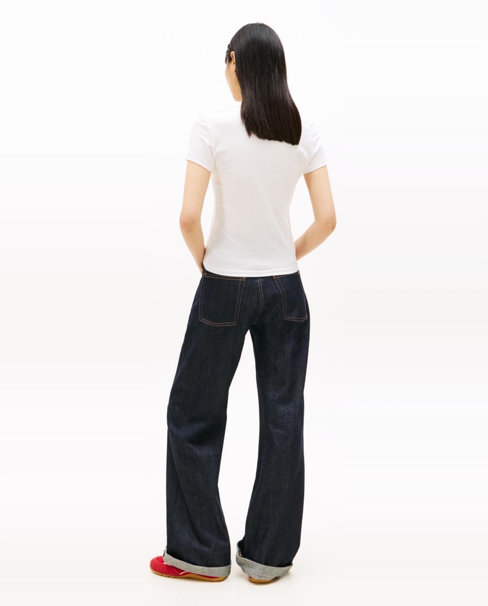 T-shirt de Manga Curta Slim Fit Cru-2