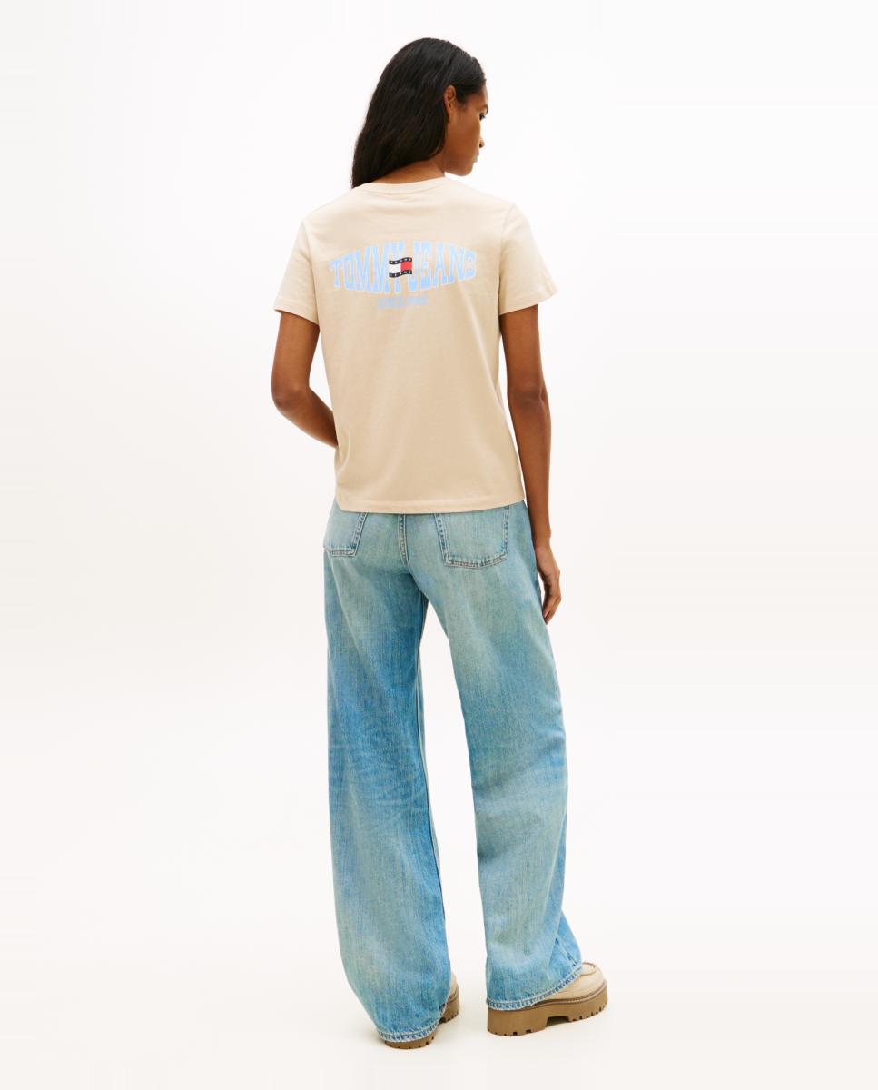 T-shirt Regular Fit Bege-2