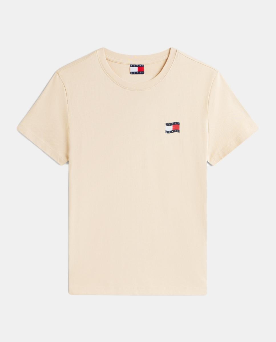 T-shirt Regular Fit Bege-4
