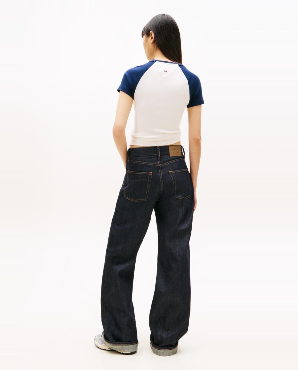 T-shirt Slim Fit com Estampado Gráfico Cru-2