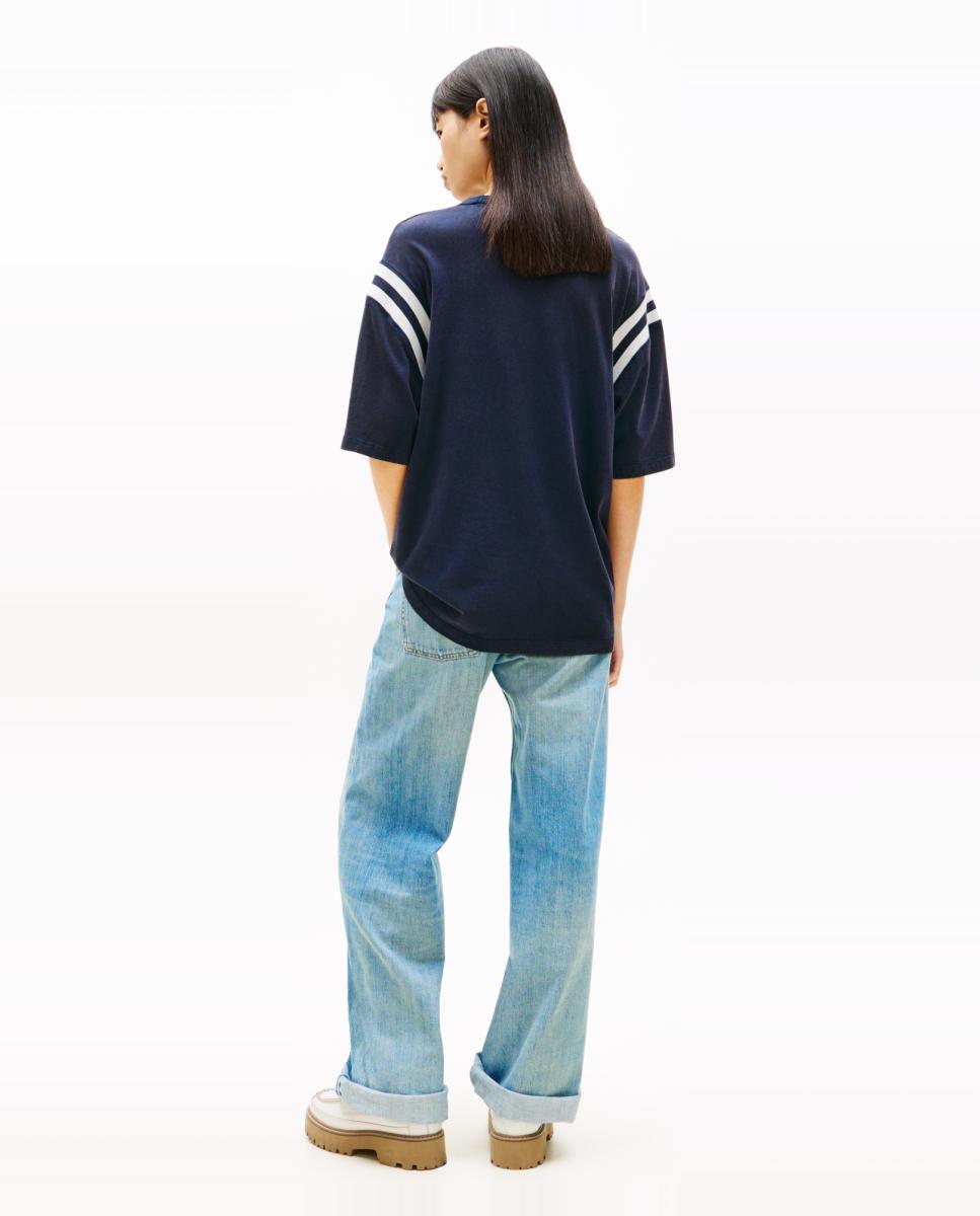 T-shirt Oversized Azul-marinho-2