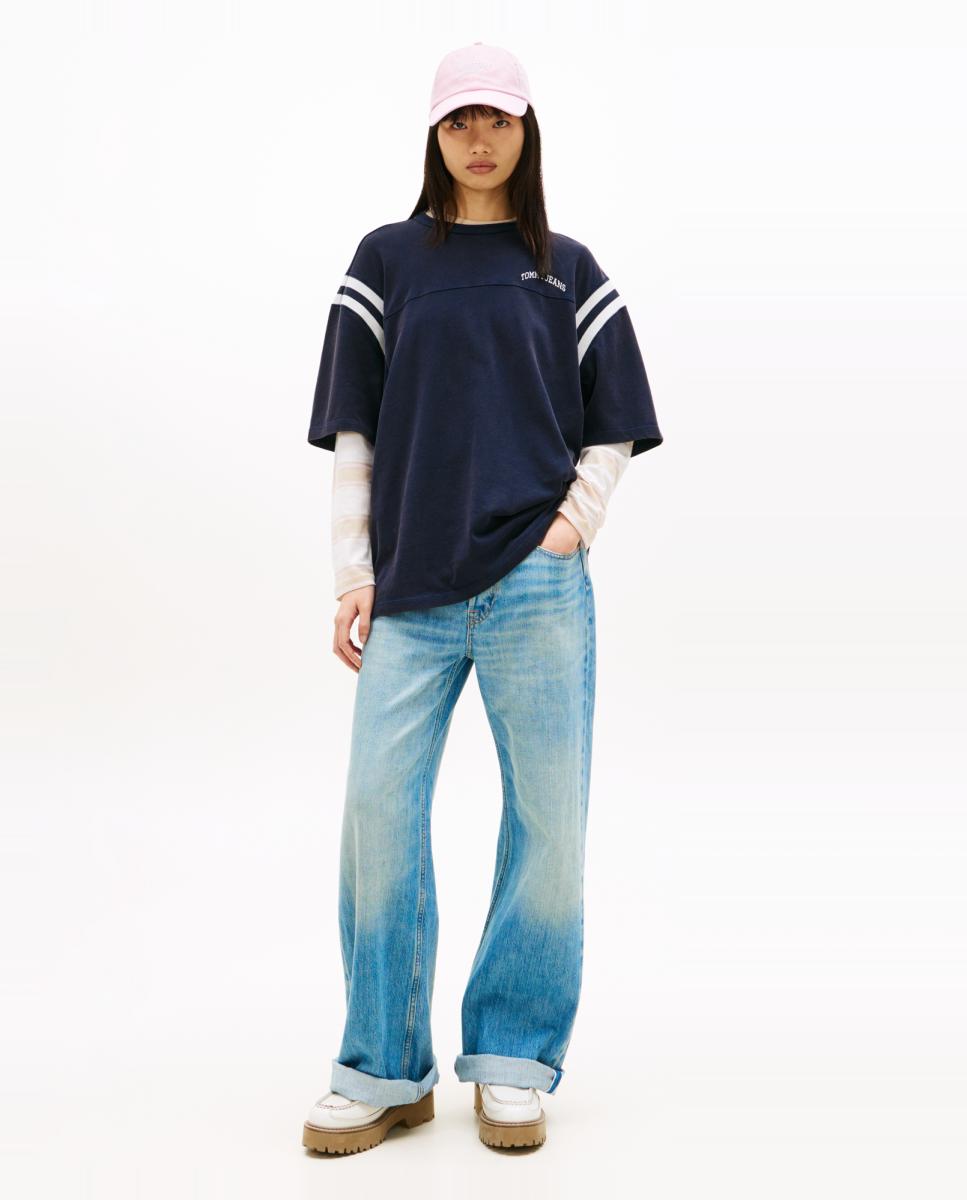 T-shirt Oversized Azul-marinho-5