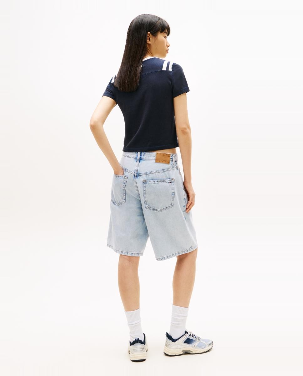 T-shirt Slim Fit Azul-marinho-2