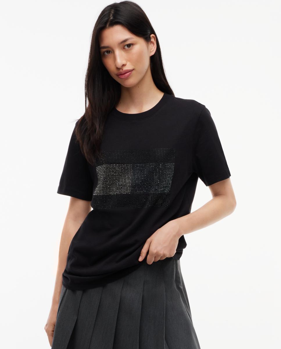 Camiseta festive relaxed fit de Tommy Jeans - Negro Negro-1