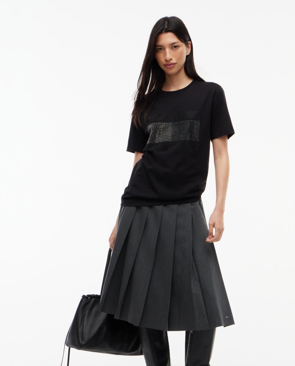 Camiseta festive relaxed fit de Tommy Jeans - Negro Negro-2