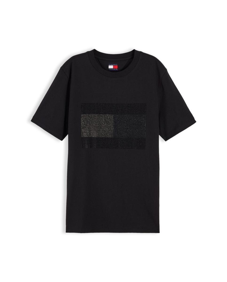 Camiseta festive relaxed fit de Tommy Jeans - Negro Negro-5