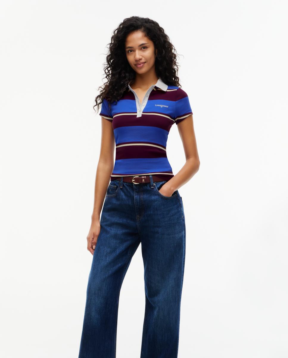 Polo slim de Tommy Jeans - Azul Azul-2